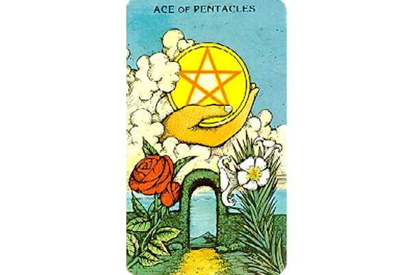 Tarot Card Ace of Pentacles